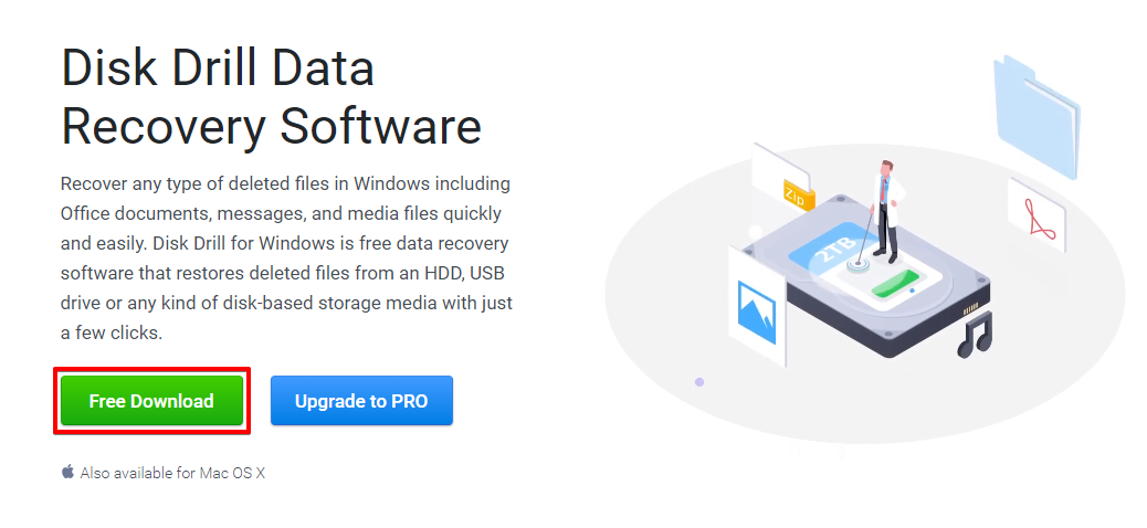 下载 Disk Drill。