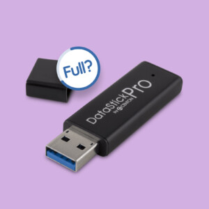 O que fazer se a unidade flash disser que está cheia, mas não há nada nela