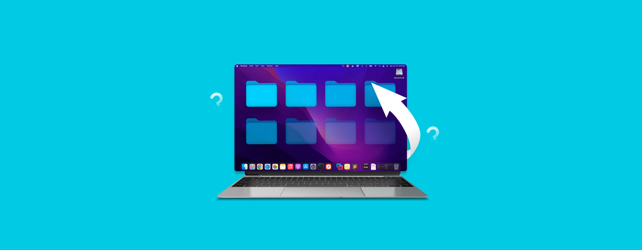 files disappeared from desktop mac