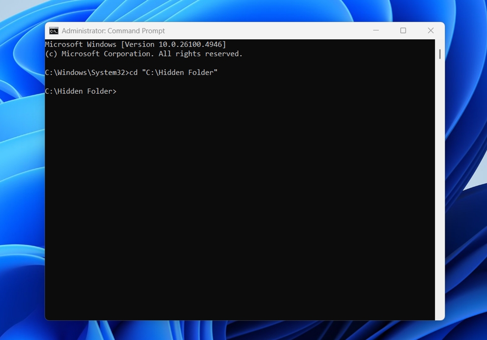 Replace the quoted text with the location of your files