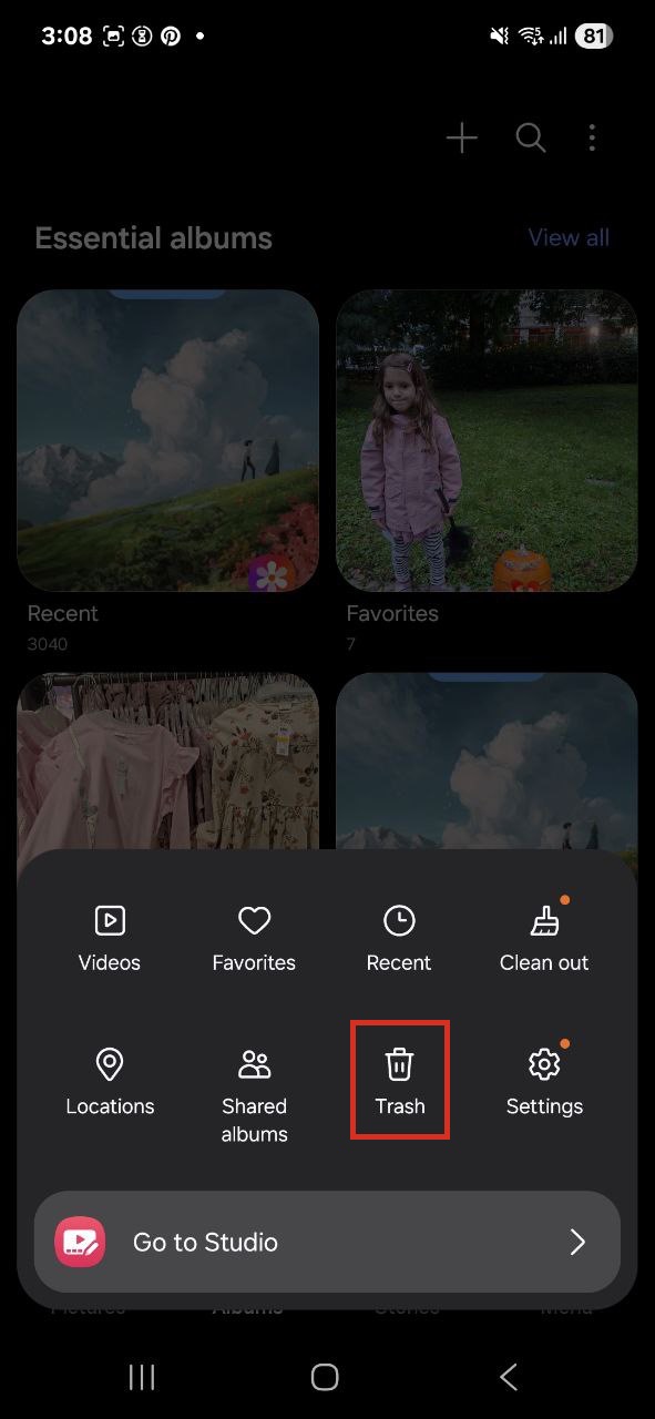 android trash icon gallery