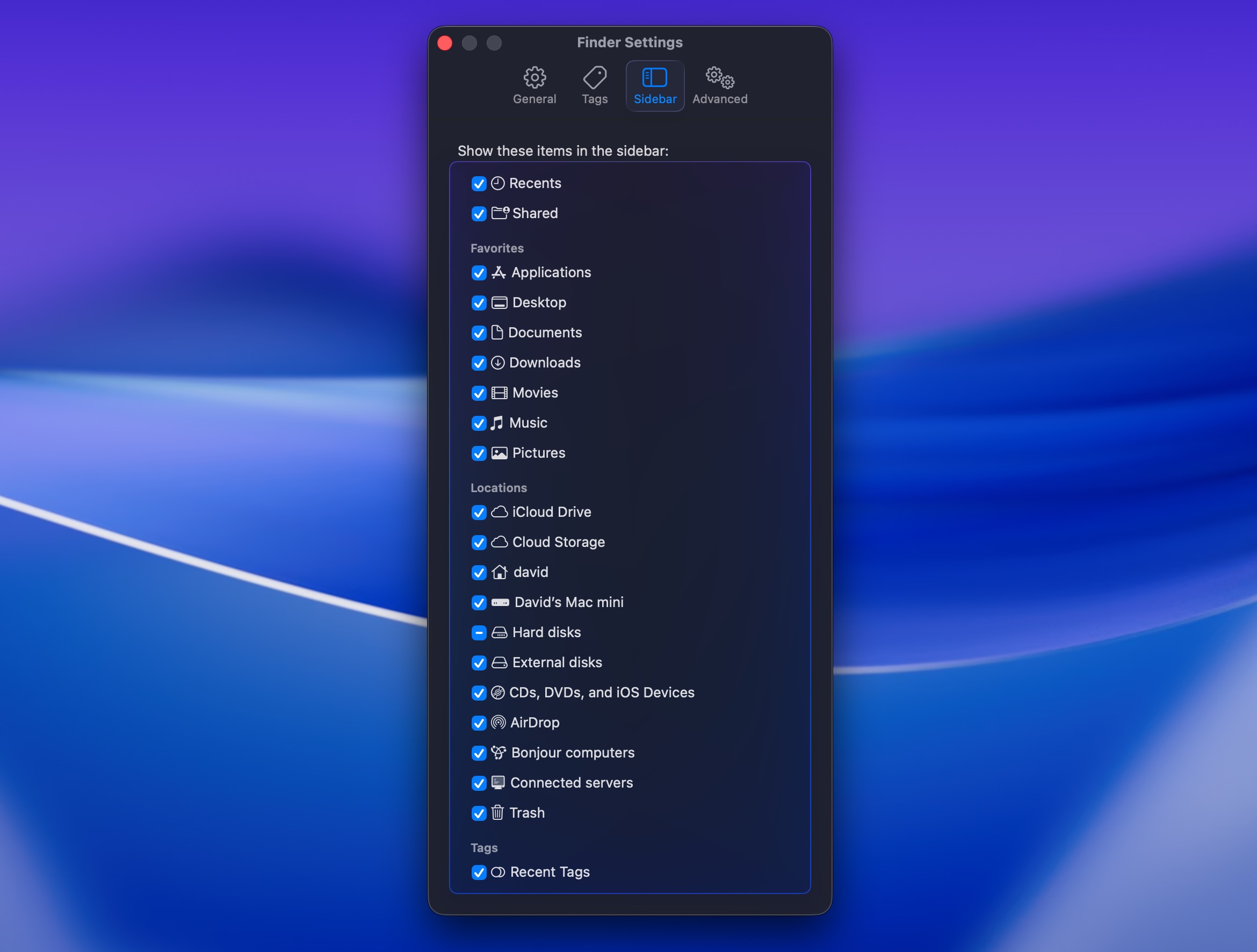 external hard drives sidebar