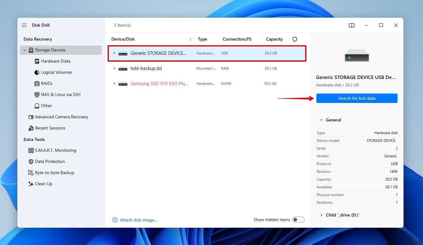 Scanning the drive for Excel files.