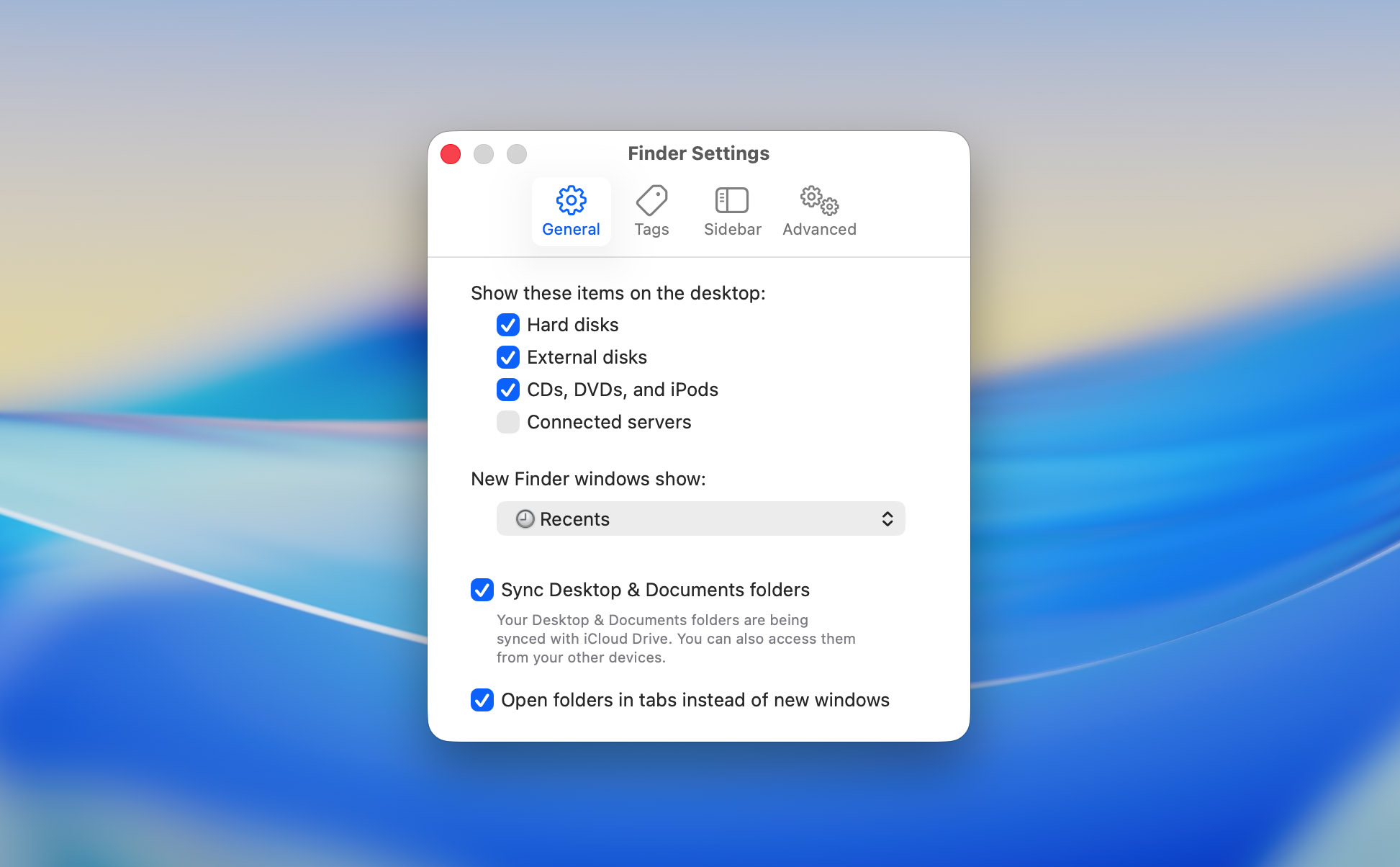 show drives on desktop