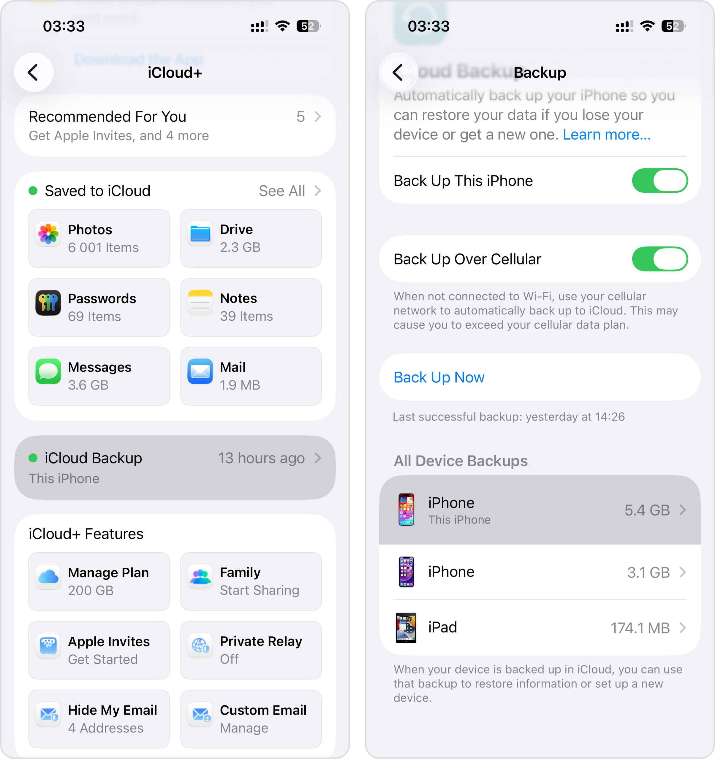 check iphone backup