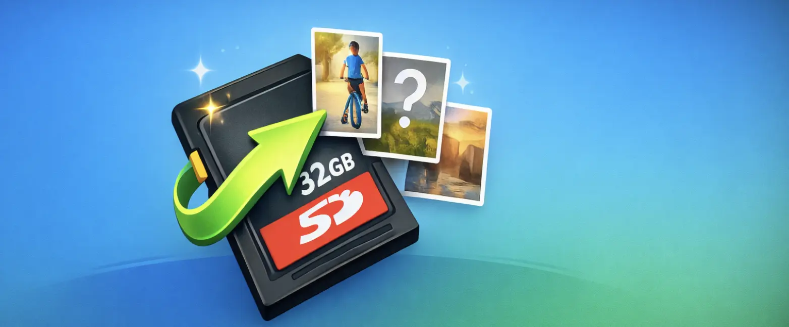 Recover Deleted Photos from SD Card