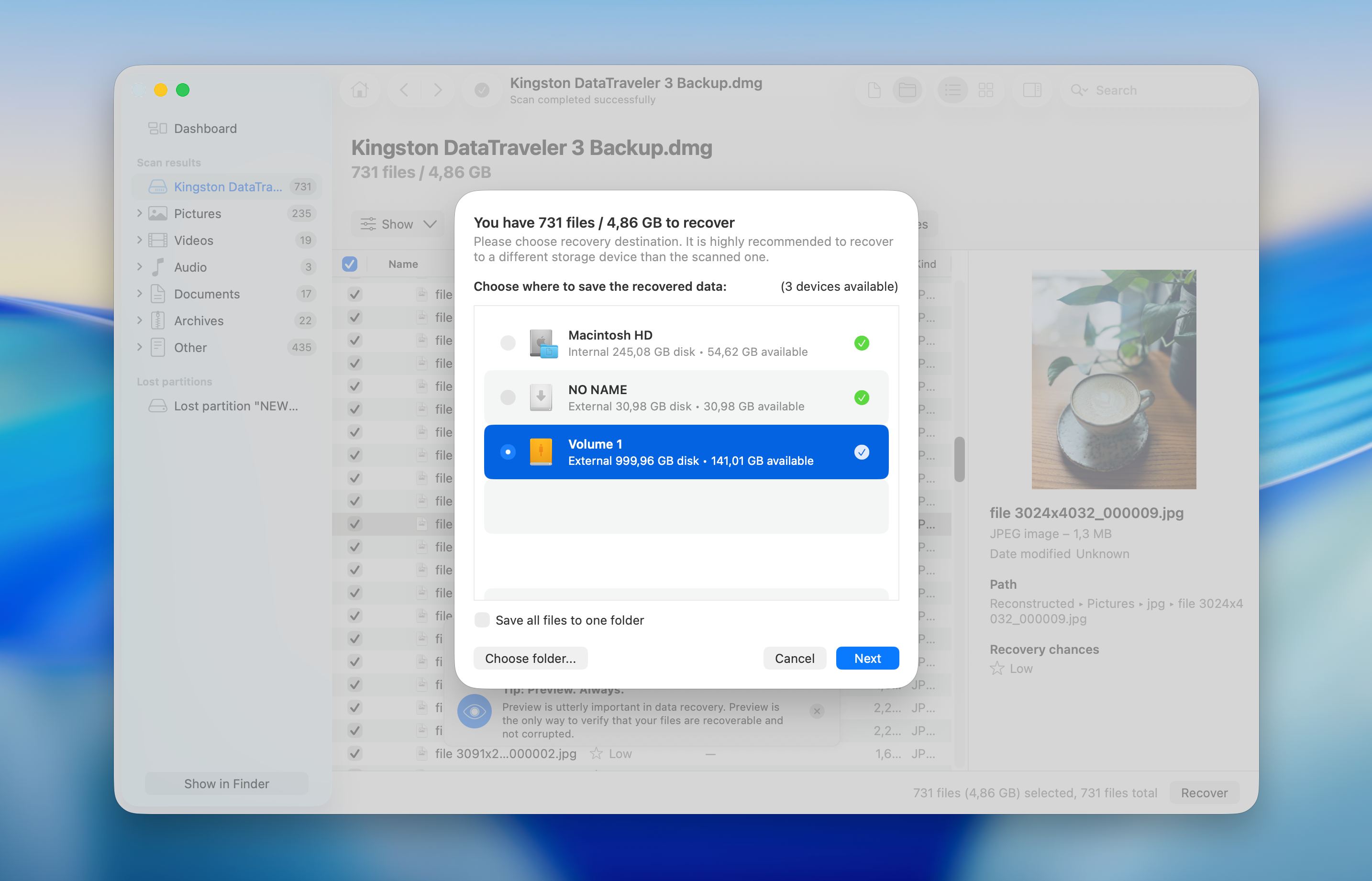 Disk Drill recover