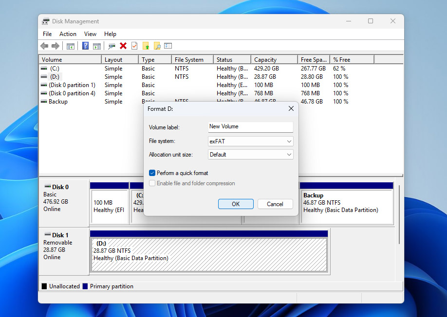 adjust the formatting settings 