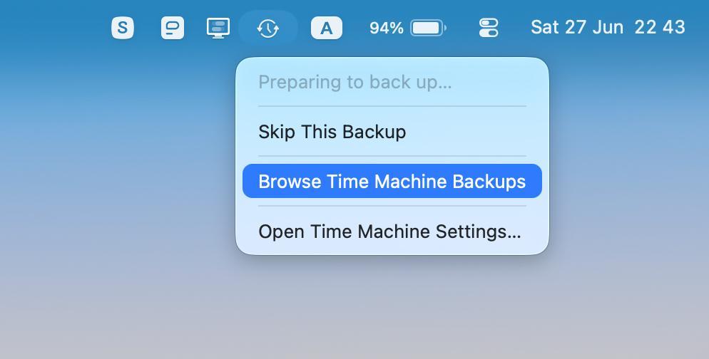 browse time machine backups