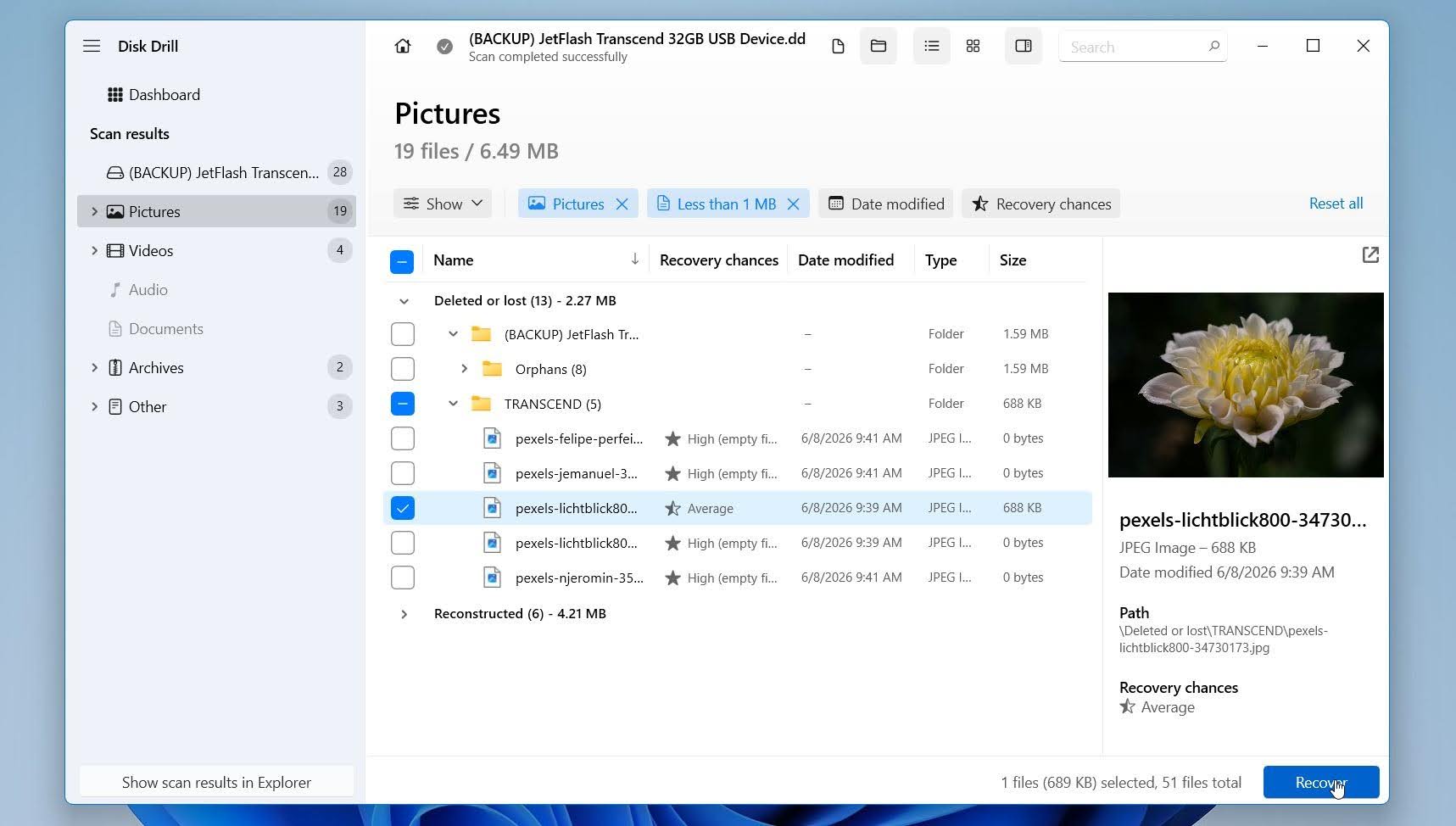 Disk Drill recover