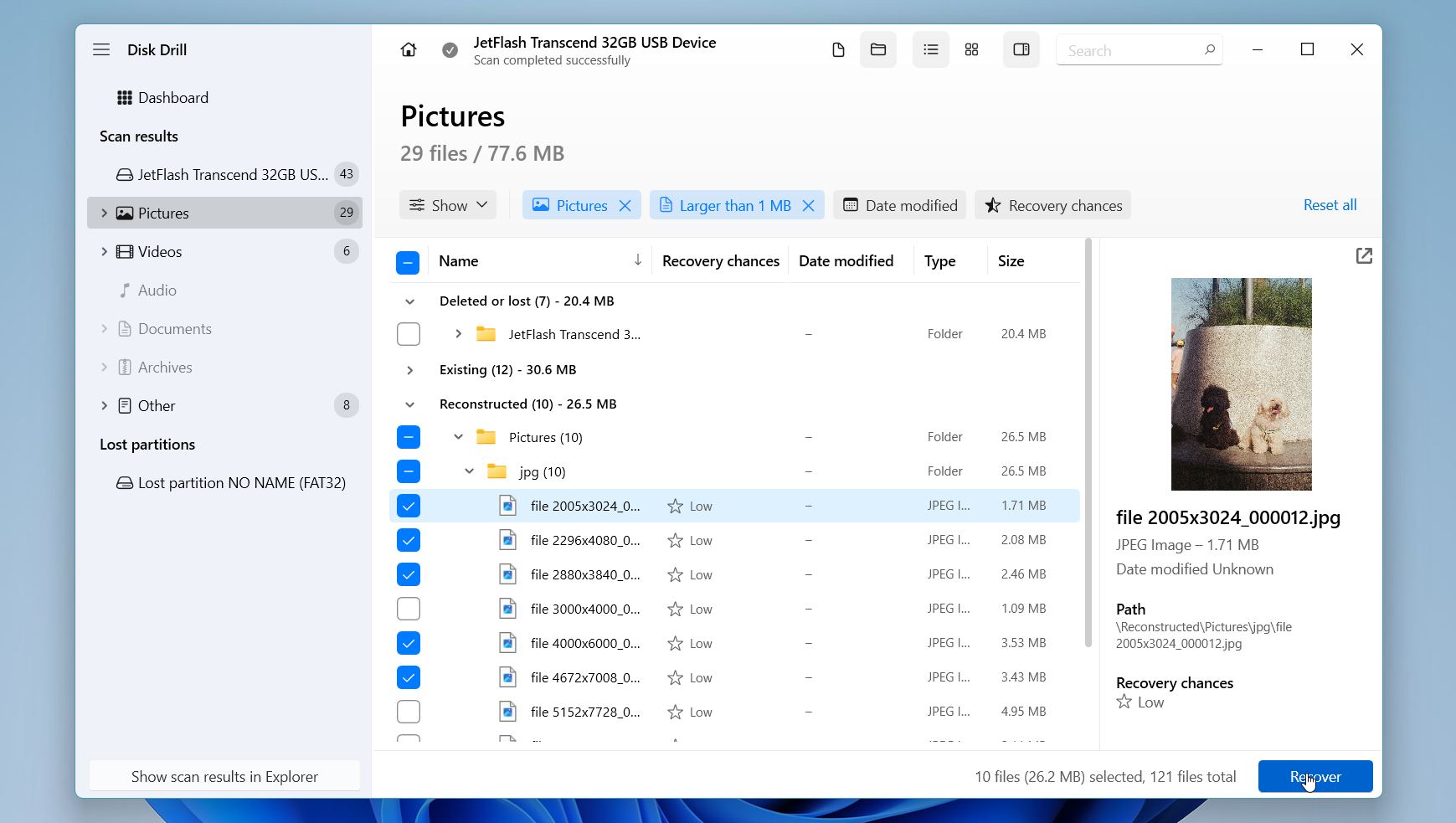 Disk Drill recover