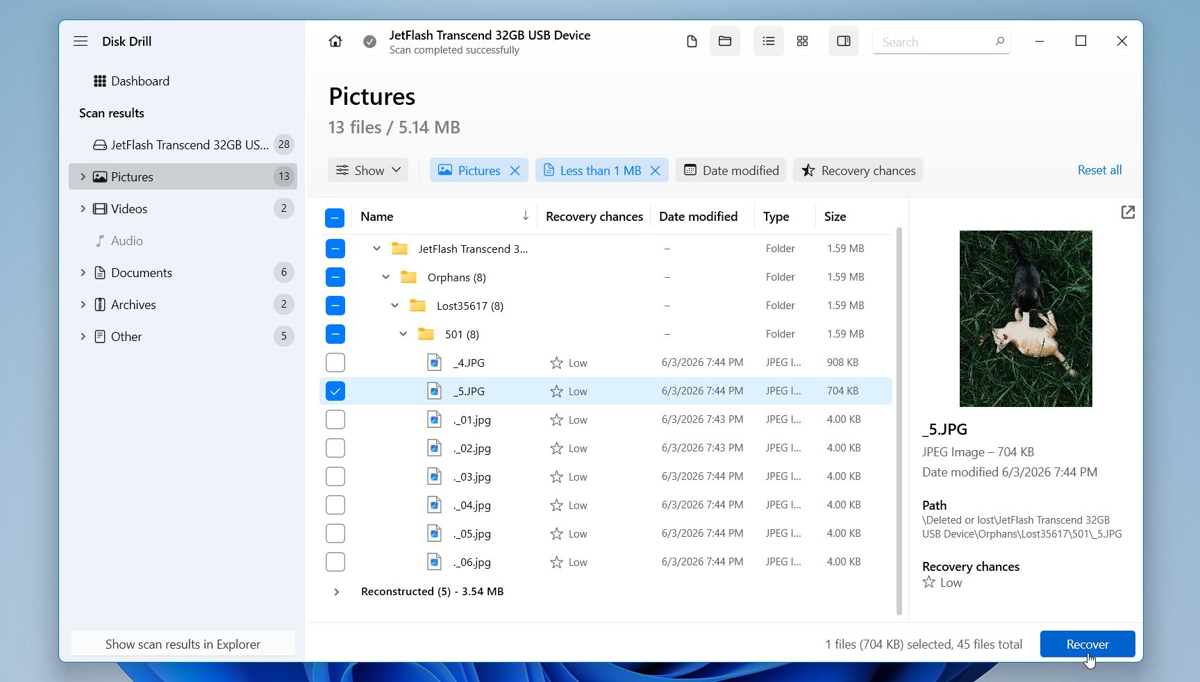 Disk Drill recover