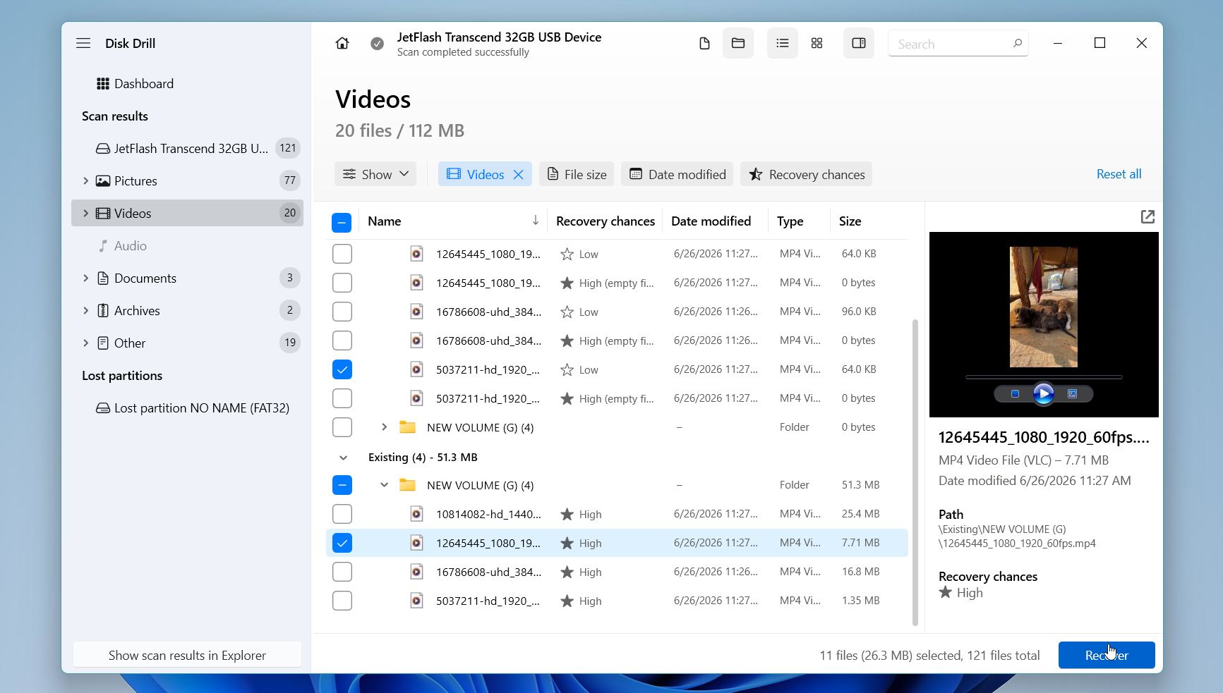 Disk Drill recover