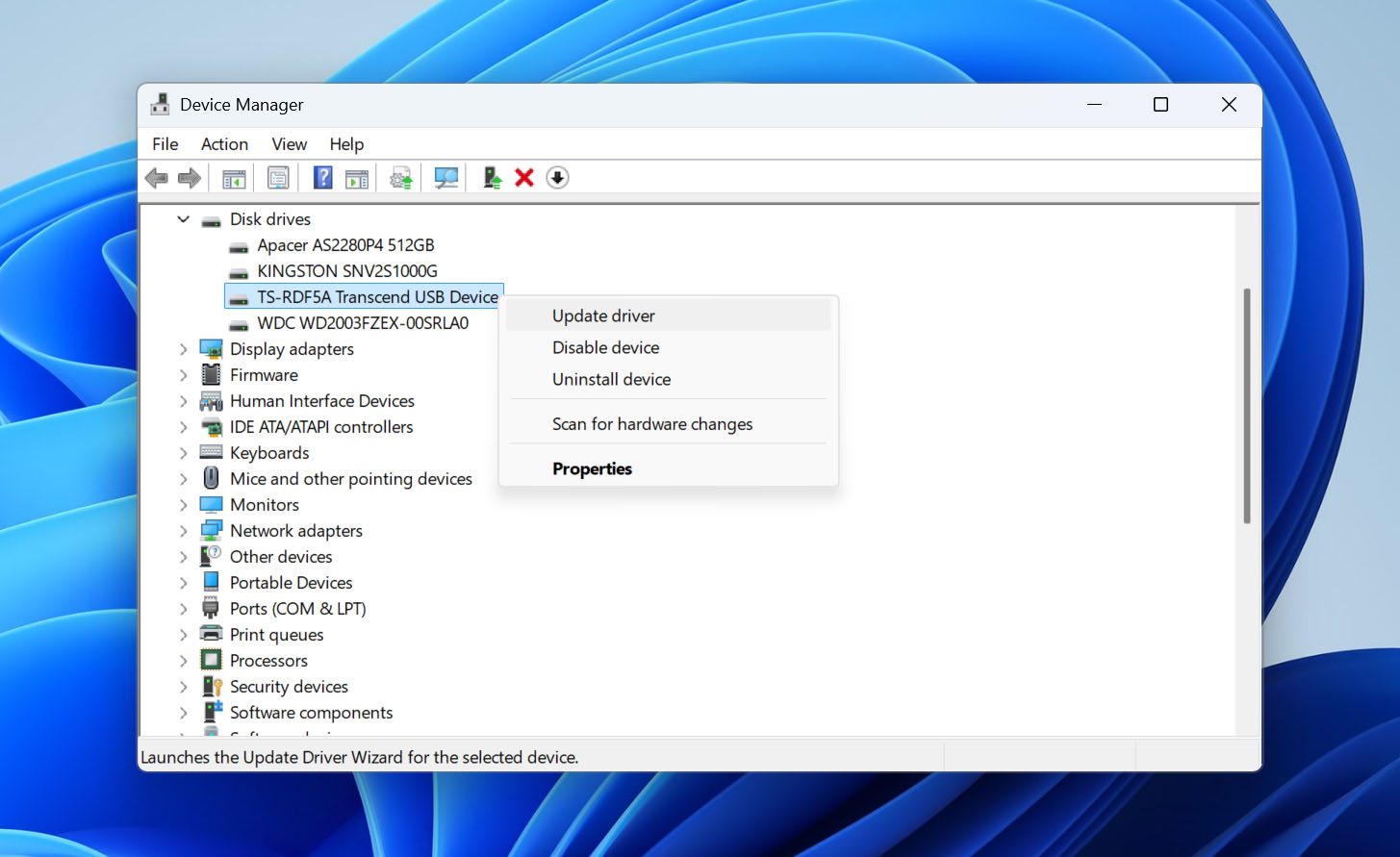 update driver