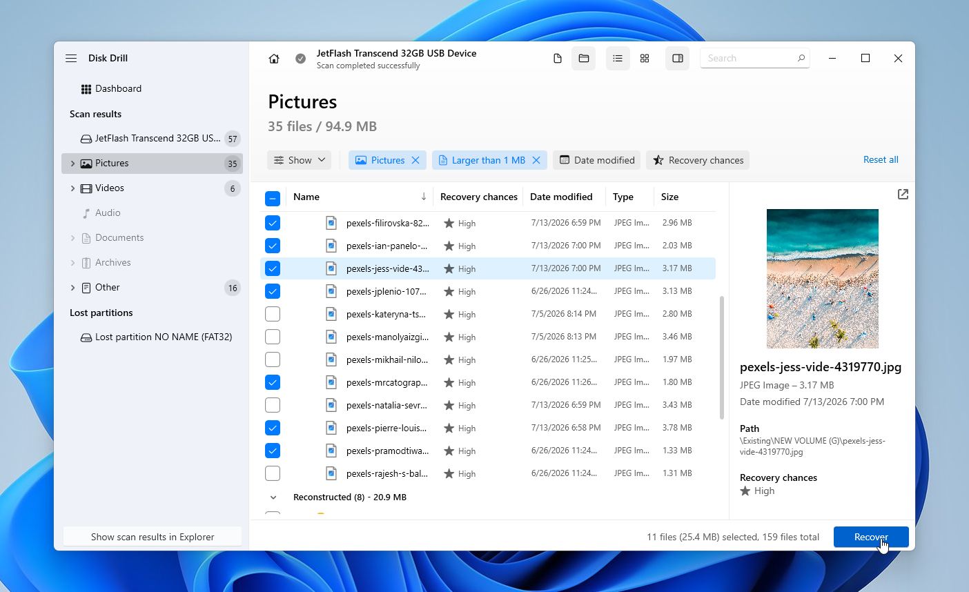 Disk Drill recover