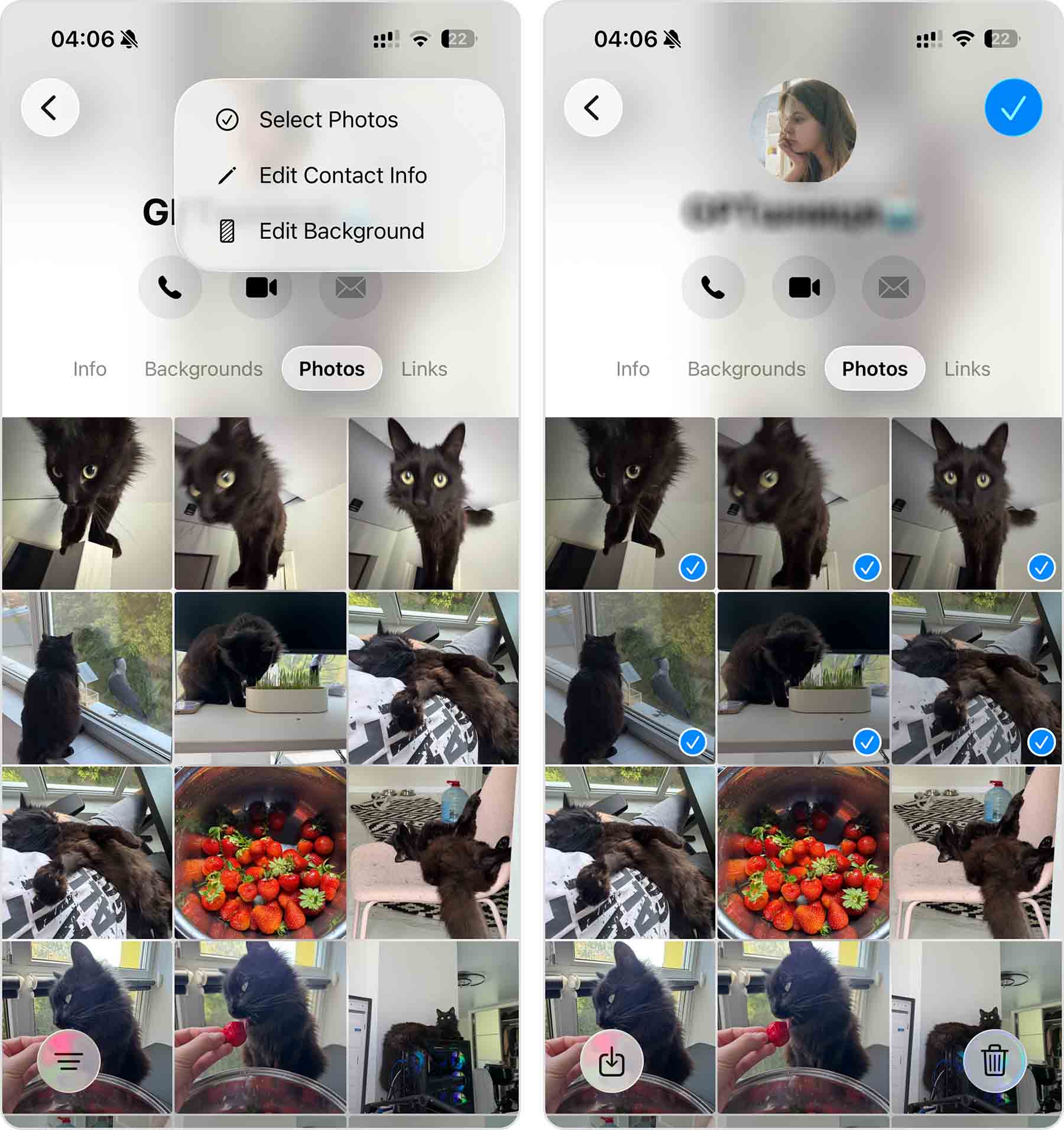 save photos from messages attachements